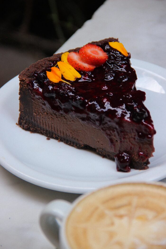 Cheesecake de Chocolate y Frutos Rojos - Imagen 2