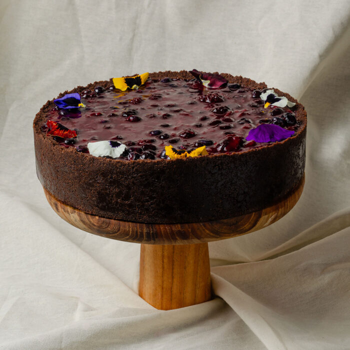 Cheesecake de Chocolate y Frutos Rojos